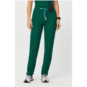 Figs Evans Skinny Scrub Pants Hunter Green size Medium/Tall NWT